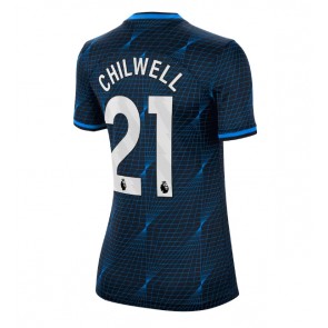 Chelsea Ben Chilwell #21 Gostujuci Dres za Ženska 2023-24 Kratak Rukavima